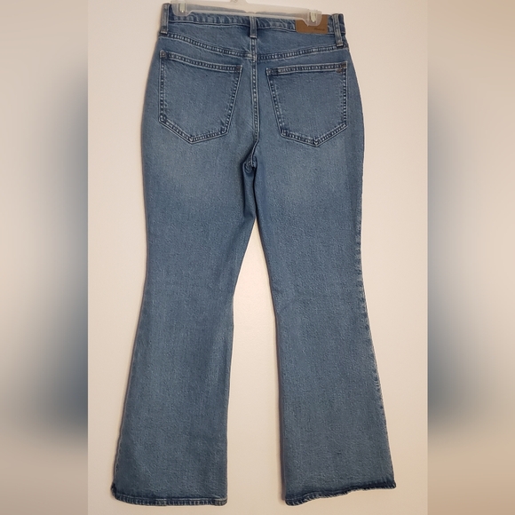 Madewell Blue Flare Wide Leg Jeans the perfect vintage flare jeans 27P - Picture 3 of 9
